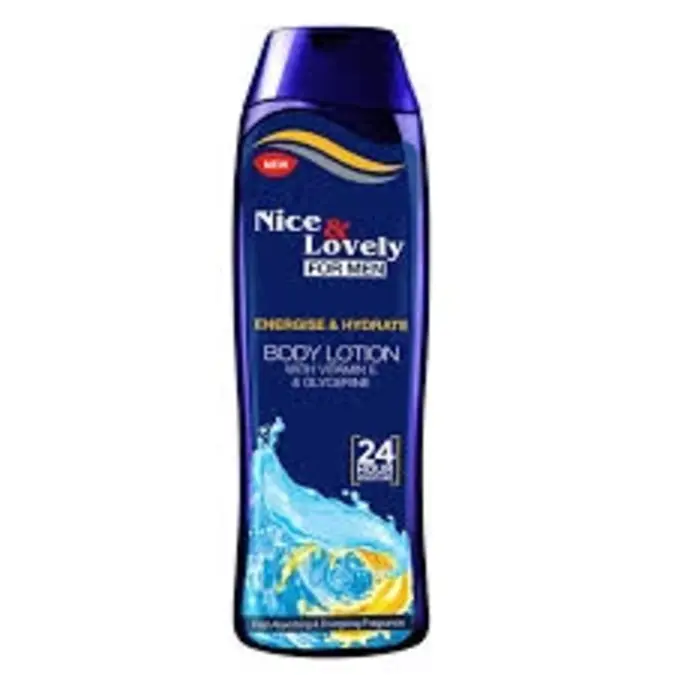Nice & Lovely For Men Energise & Hydrate Body Lotion 400Ml